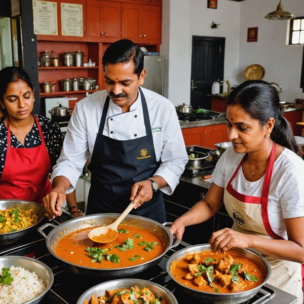 Où suivre des cours de cuisine indienne à Goa?