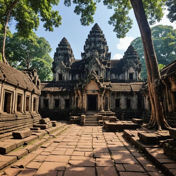 Comment organiser une visite des temples anciens à Angkor, Cambodge?